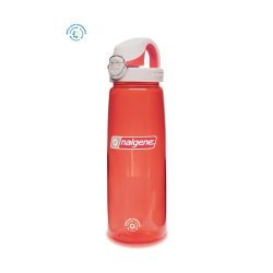 faa NALGENE OTF BOTTLE 0,75L SUSTAIN CORAL/FROST CORAL CAP